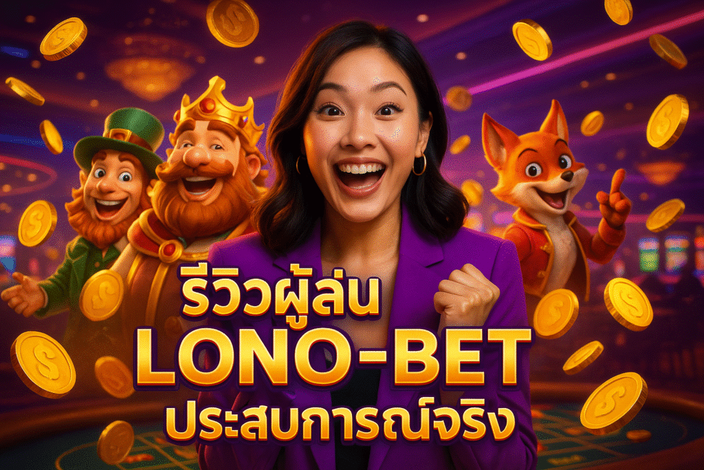 รีวิวผู้เล่น LONO-BET ประสบการณ์จริง