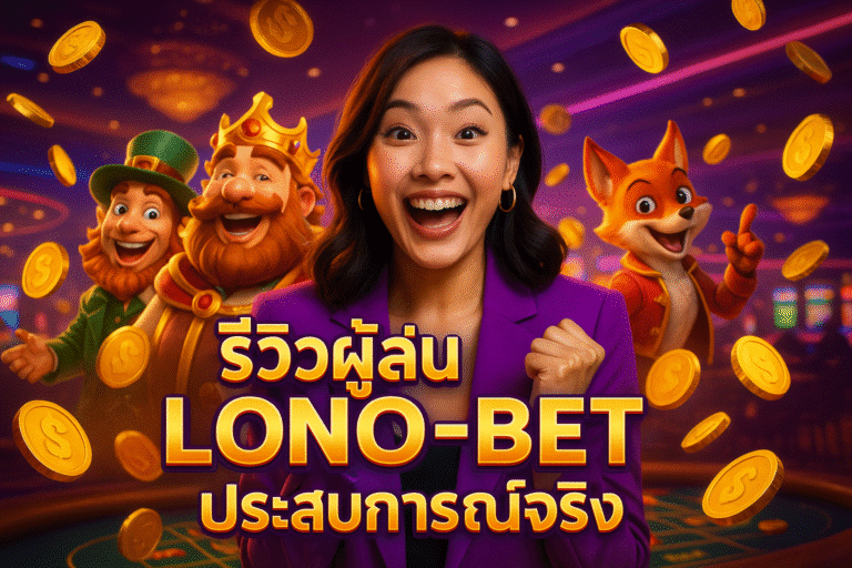 รีวิวผู้เล่น LONO-BET ประสบการณ์จริง