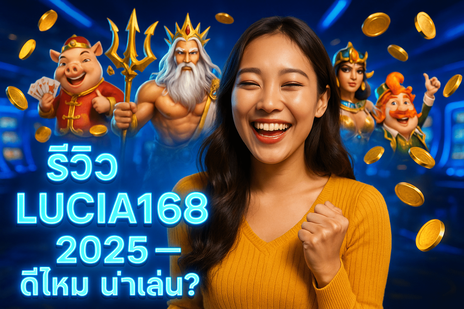 รีวิว LUCIA168 2025 — ดีไหม น่าเล่น?